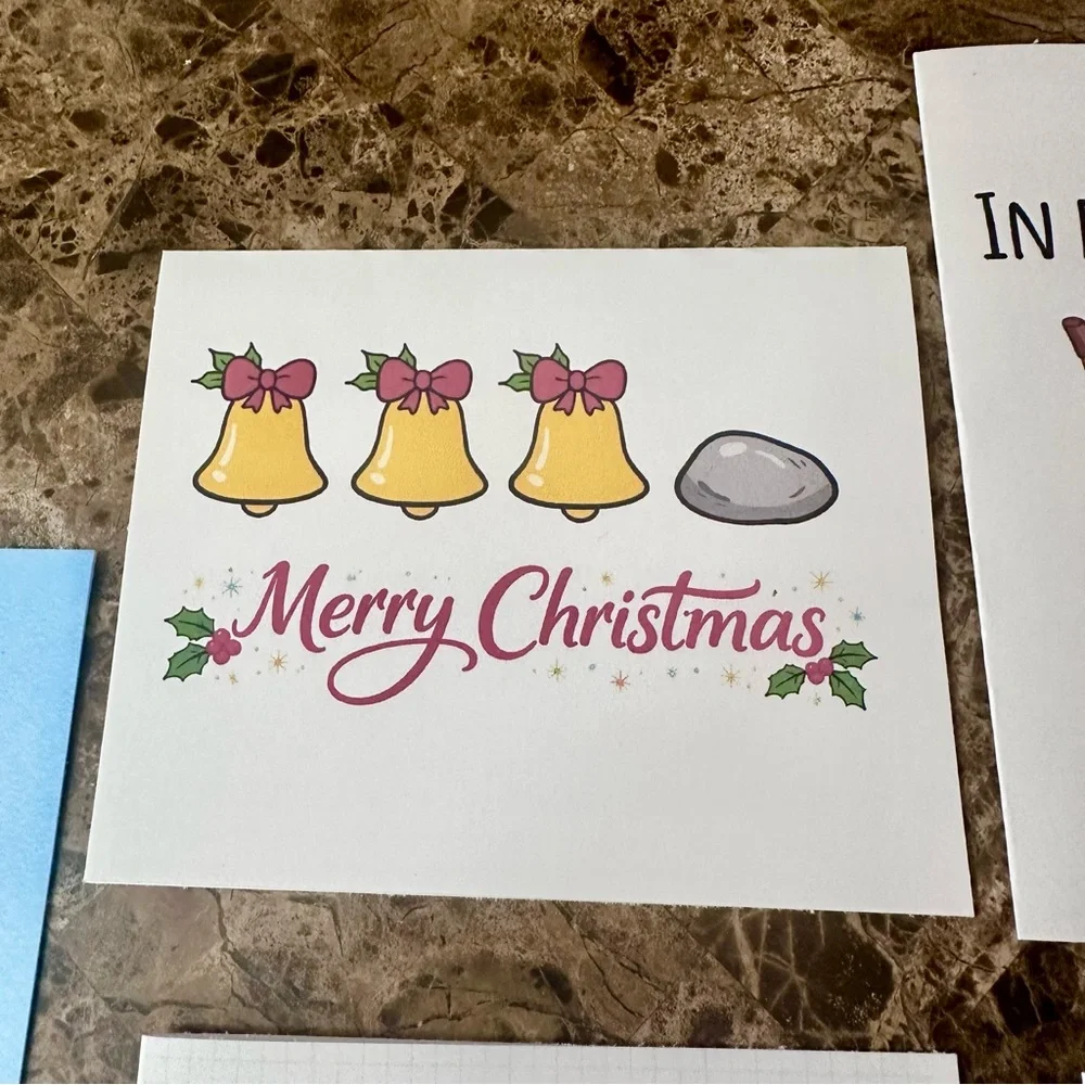 Handmade Greeting Cards Set Of 7 NEW